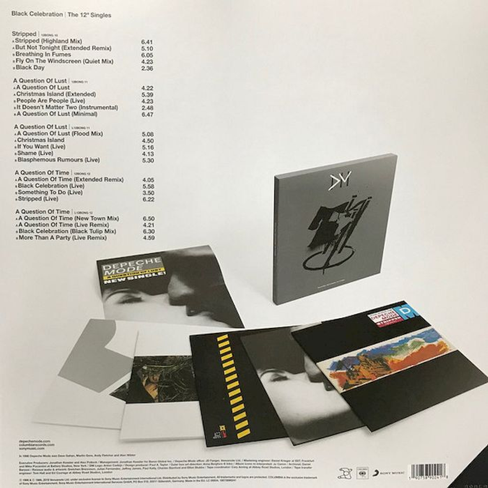 Depeche Mode — Black Celebration The 12" Singles (LP)