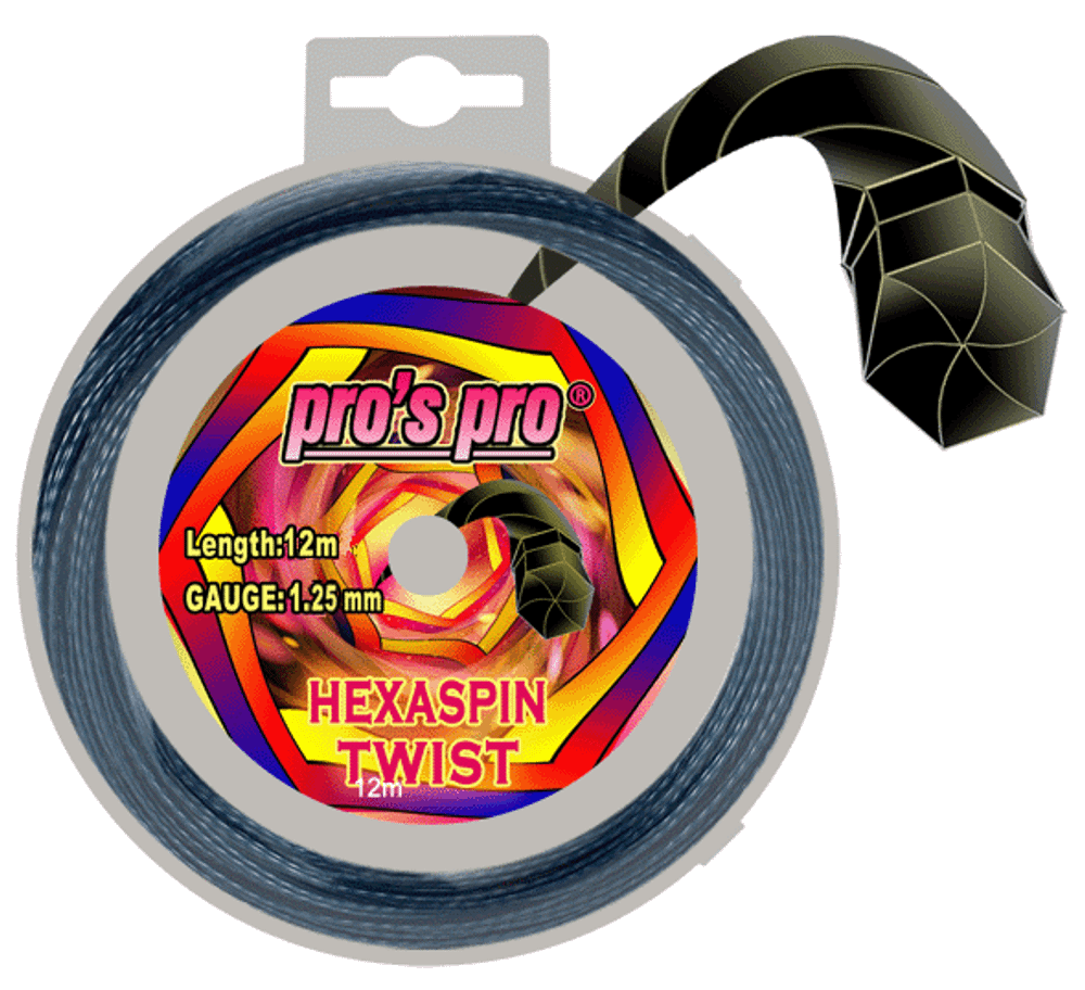 Струны теннисные Pro's Pro Hexaspin Twist (12 m)