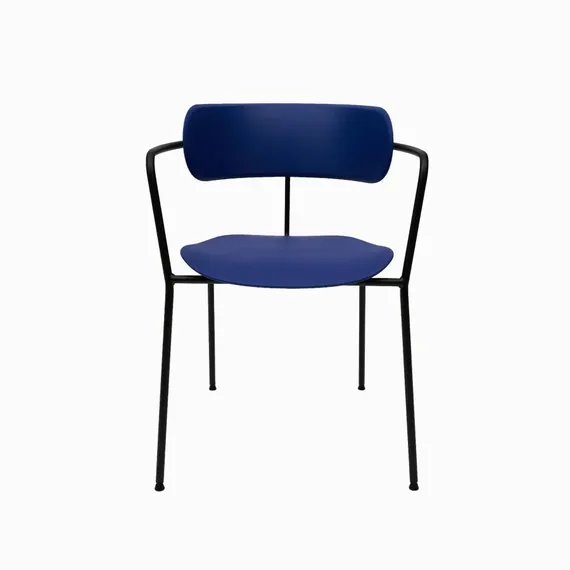Стул Pedigree Arm Plastic синий