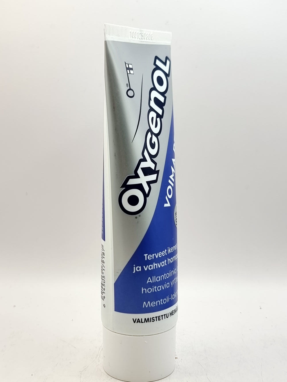 OXYGENOL Зубная паста Voima pro с растительными экстрактами, со вкусом лакрицы и ментола, без SLS, 75 мл (из Финляндии)