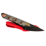 Нож скелетный N.C.Custom Koi Шайбу! Шайбу! Метеор, сталь AUS-8, BW