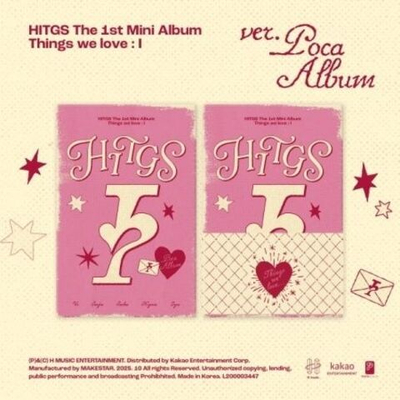 Альбом HITGS - THINGS WE LOVE : I THE 1ST MINI Album POCAALBUM Version