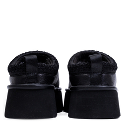 UGG Tazz Platform Leather Black