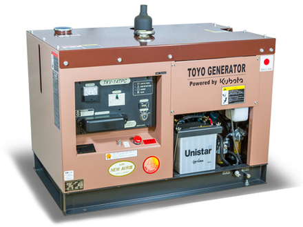 Дизельный генератор TOYO TKV 14 TPC