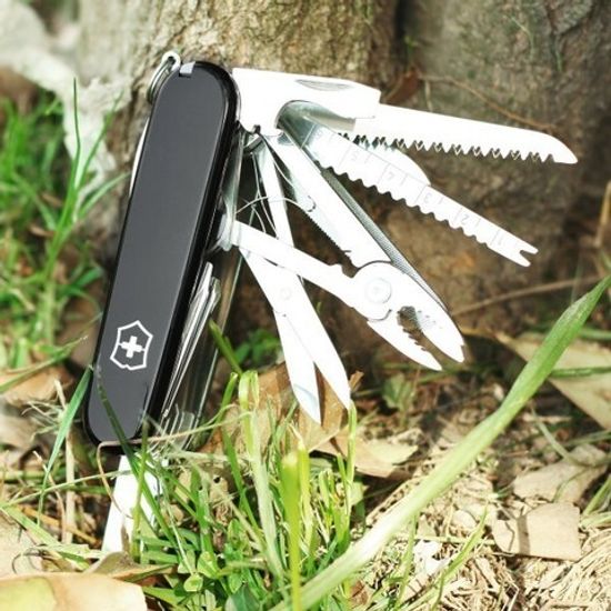 Нож Victorinox Мод. SwissChamp Black (91 мм) - 33 функции