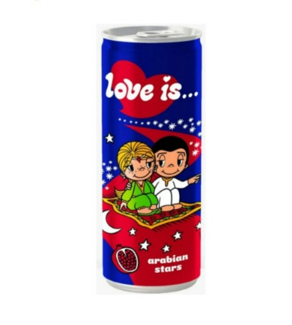 Напиток газированный Love IS Гранат "Арабиан старс"  0,25  (12ш)  АТ