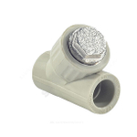 Фильтр PP-R сетчатый серый Дн 20х45гр внутренняя пайка VALFEX 10141020Г