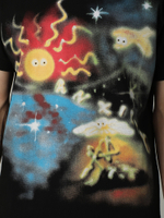 Мужская Футболка Anxiety Airbrush