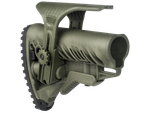 Полимерный приклад с упором для щеки GLR-16 CP, зеленый, Fab Defense
