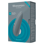 Серый бесконтактный клиторальный стимулятор 11,7см Womanizer Starlet 3 Gray WZ231SG6