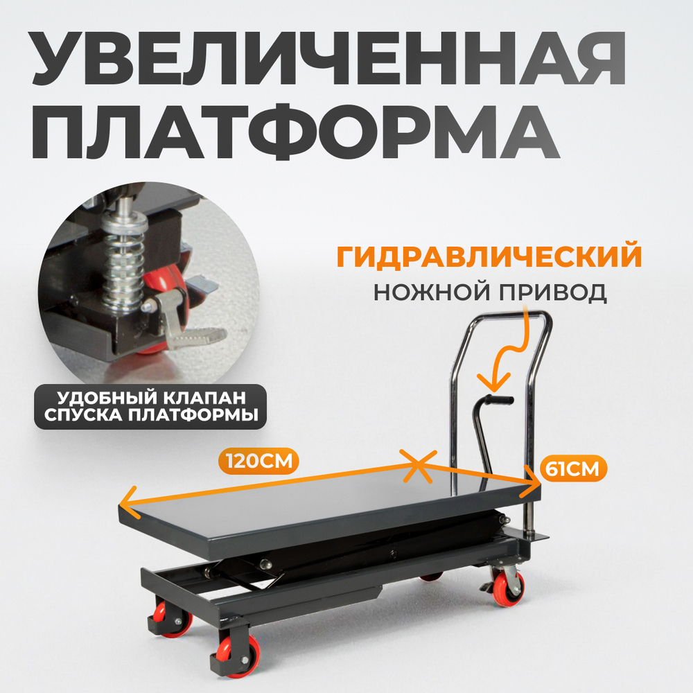 WDK-84080 Подъемный стол г/п 800 кг