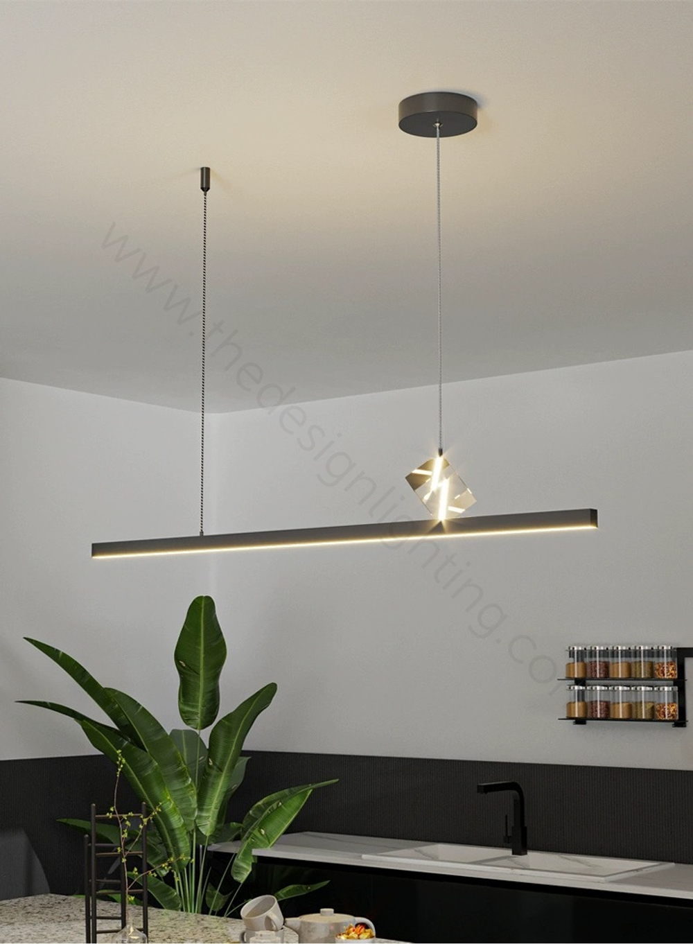 Chandelier  horizontal Sirion