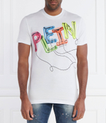 Футболка Round Neck SS Philipp Plein - белый(MTK7086 PJY002N)