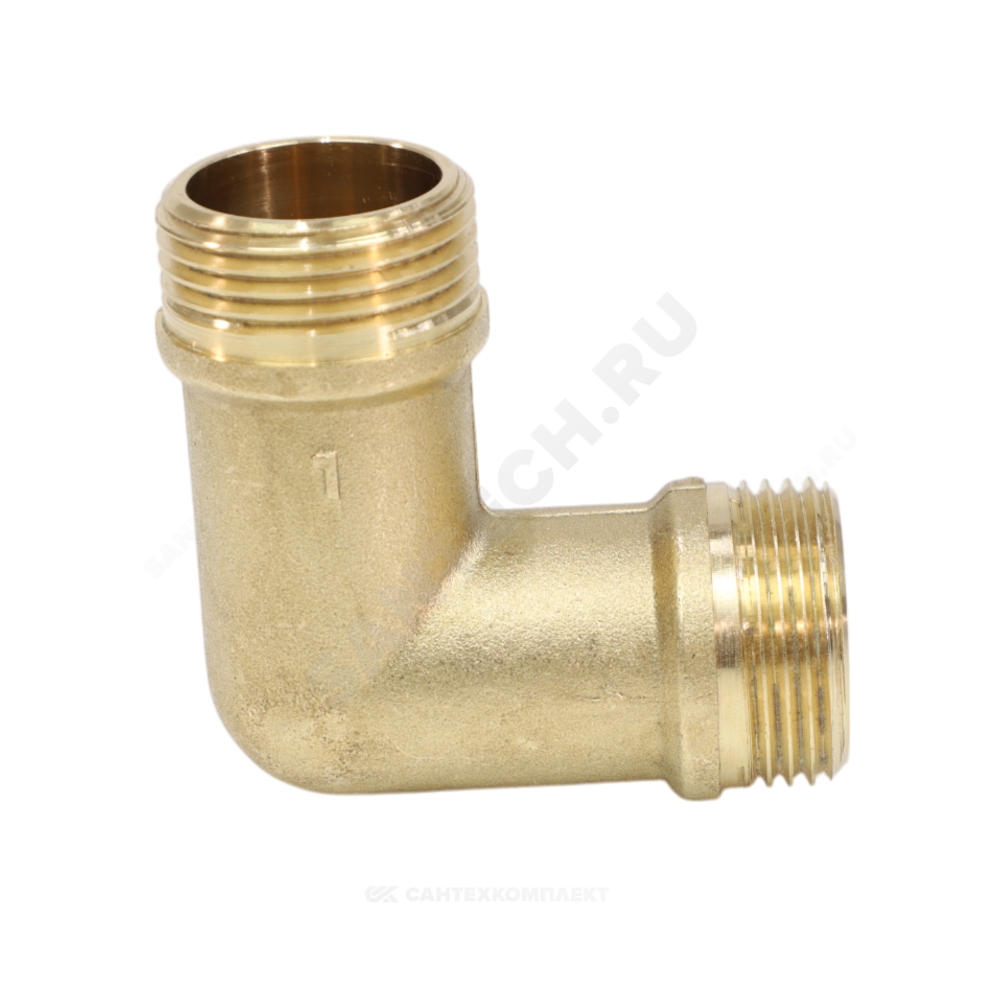 Угольник латунь Ду 20 (3/4") НР/НР VALFEX VF.093.L.034