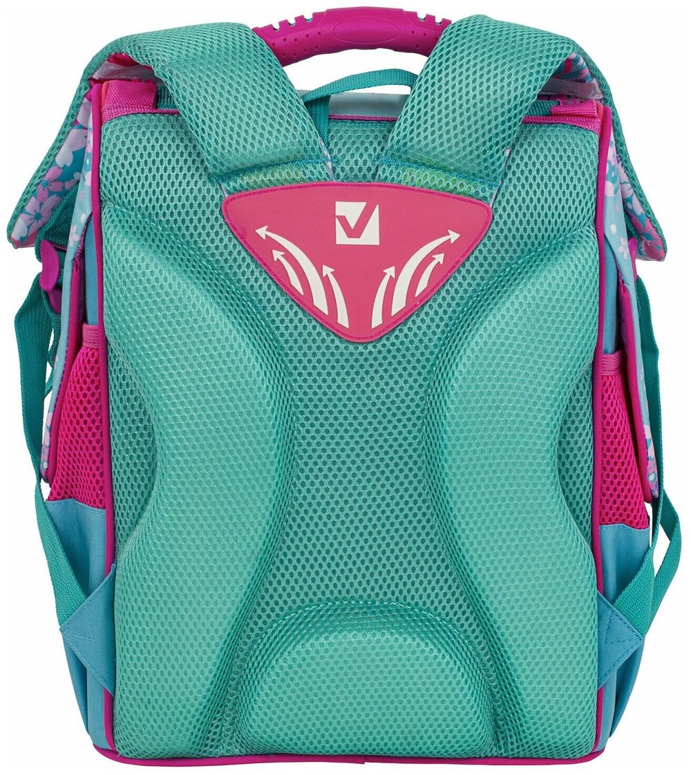 Ранец BRAUBERG STYLE c эргономичной спинкой, "Ballerina", 35х28х18 см, 229924