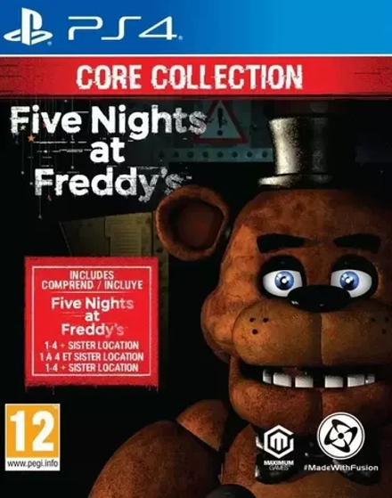 Five Nights at Freddy's: Core Collection (диск для PS4, интерфейс и субтитры на русском языке)