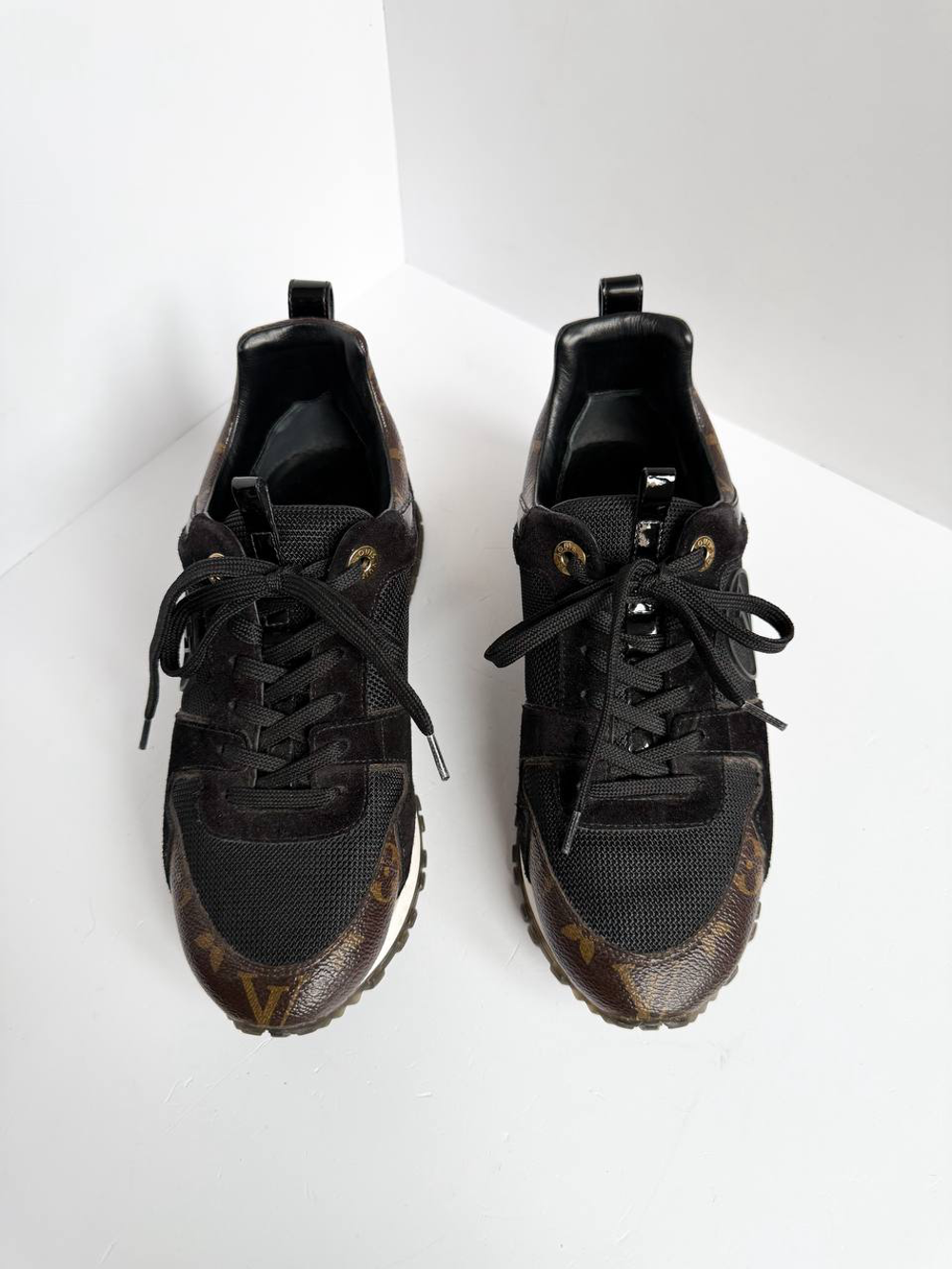Комбинированные кроссовки Louis Vuitton, 37