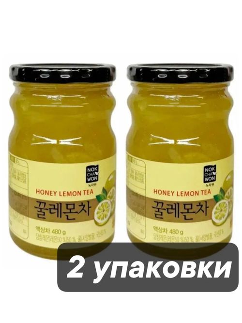 Джем Nokchawon Чай с лимоном и медом 480 г x 2 шт