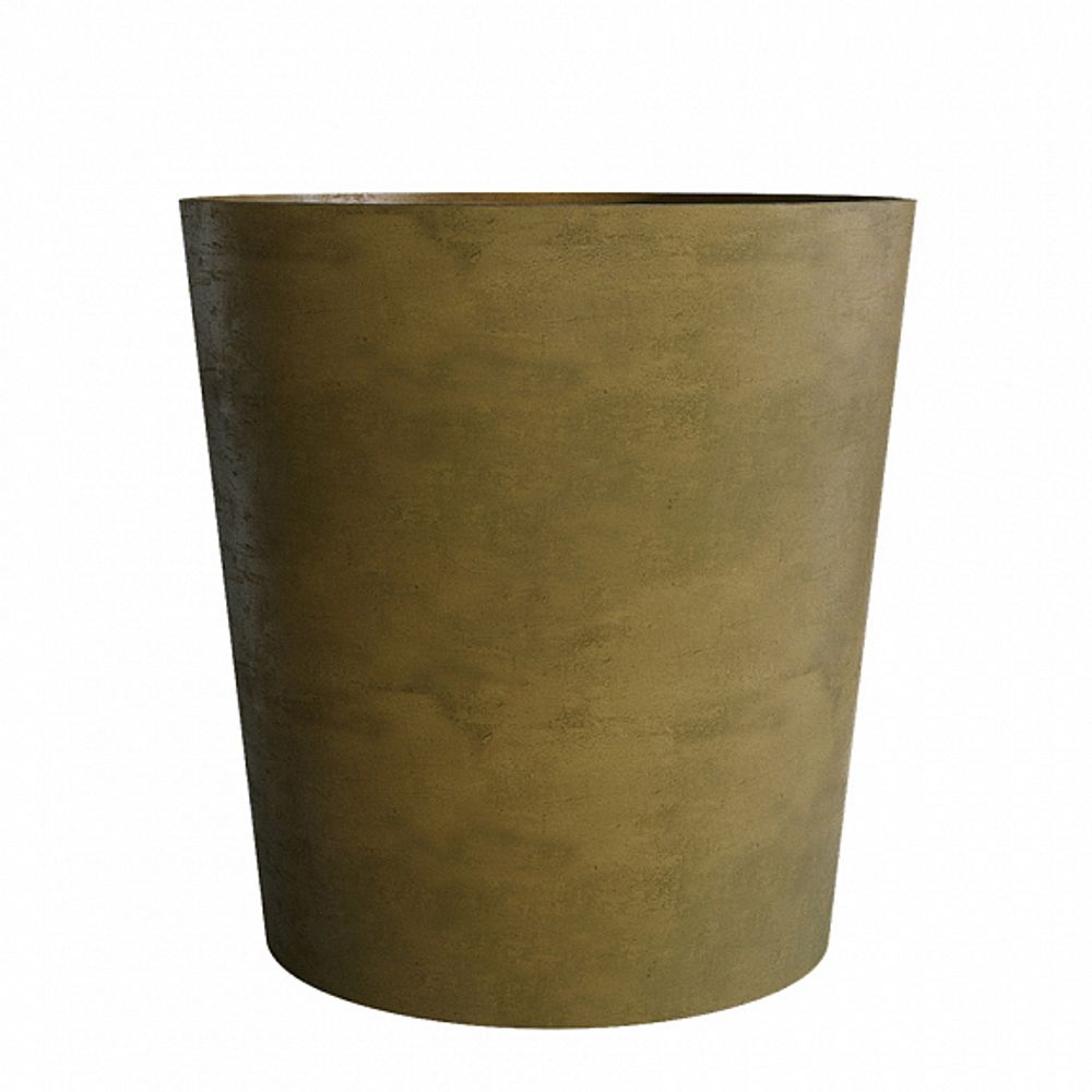 Кашпо CRATER AVOCADO GREEN D100 H110