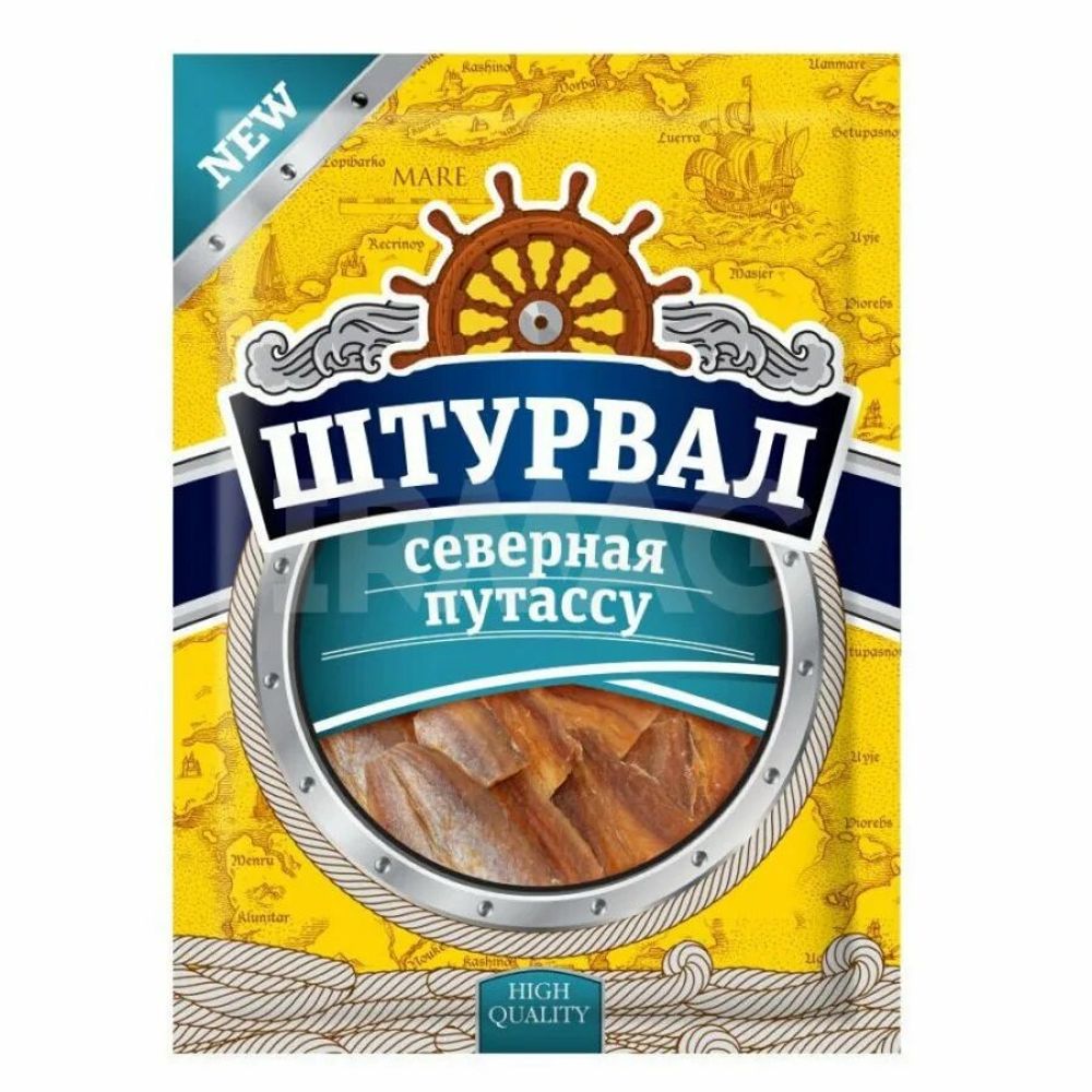 Северная путассу солено-сушеная 36г