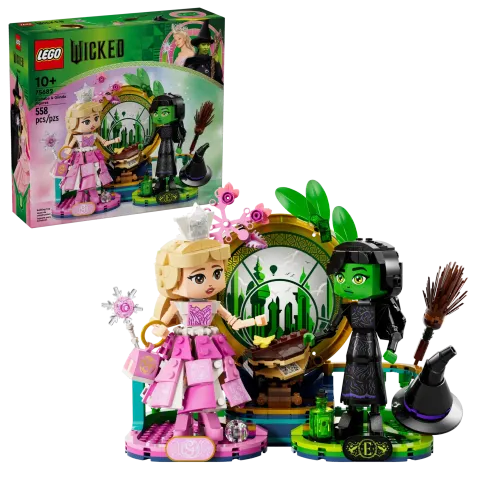 Конструктор LEGO Wicked 75682 Фигуры Глинды и Эльфабы