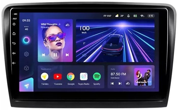 Магнитола для Skoda Superb 2008-2014 B6 - Teyes CC3 Android 10, Быстрая, CarPlay, SIM-слот