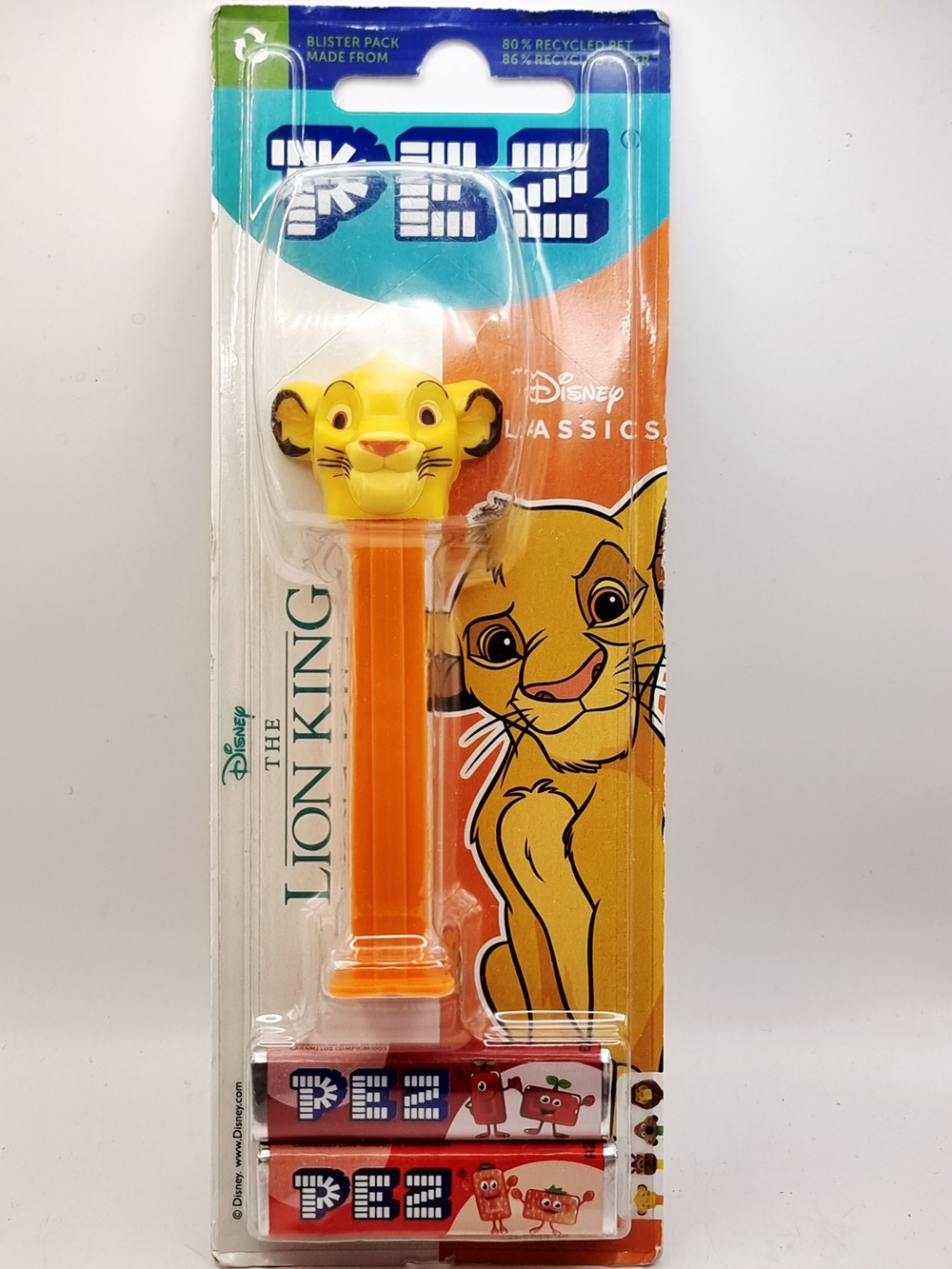 Конфеты PEZ с игрушкой, 2 набора с конфетами по 8,5 г и 1 игрушка-диспенсер (Австрия)