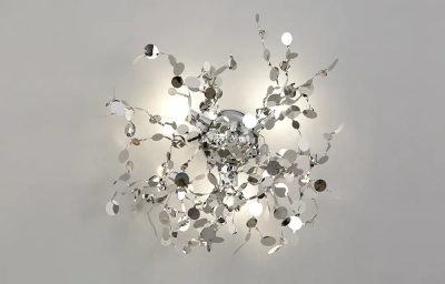 Бра Crystal Lux GARDEN AP-PL3 D400 CHROME 1861/403