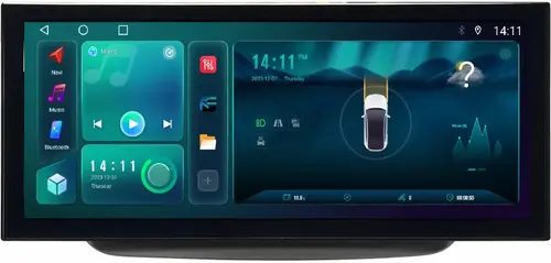 Магнитола для Mercedes-Benz B-класс T246 2011-2014 NTG 4.5 - Kuberg монитор 12.5" в стиле LEXUS на Android 12, Быстрая, CarPlay, 4G SIM-слот