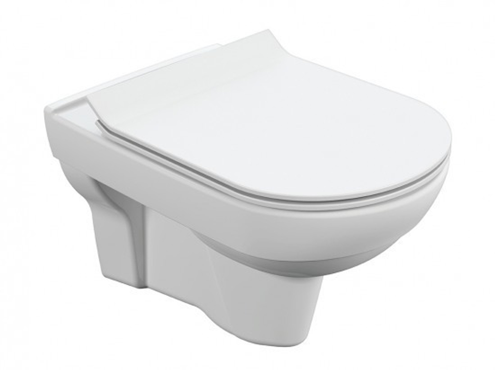 Подвесной унитаз CERSANIT CITY Clean On DPL EO slim
