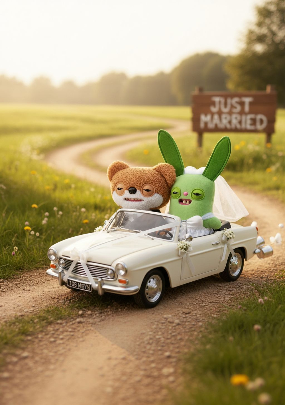 Мягкая игрушка Fuggler Wedding Свадьба