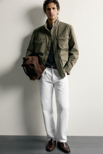 ПАРКА КЛАССИЧЕСКОГО КРОЯ С КАРМАНАМИ UTILITY — ZARA