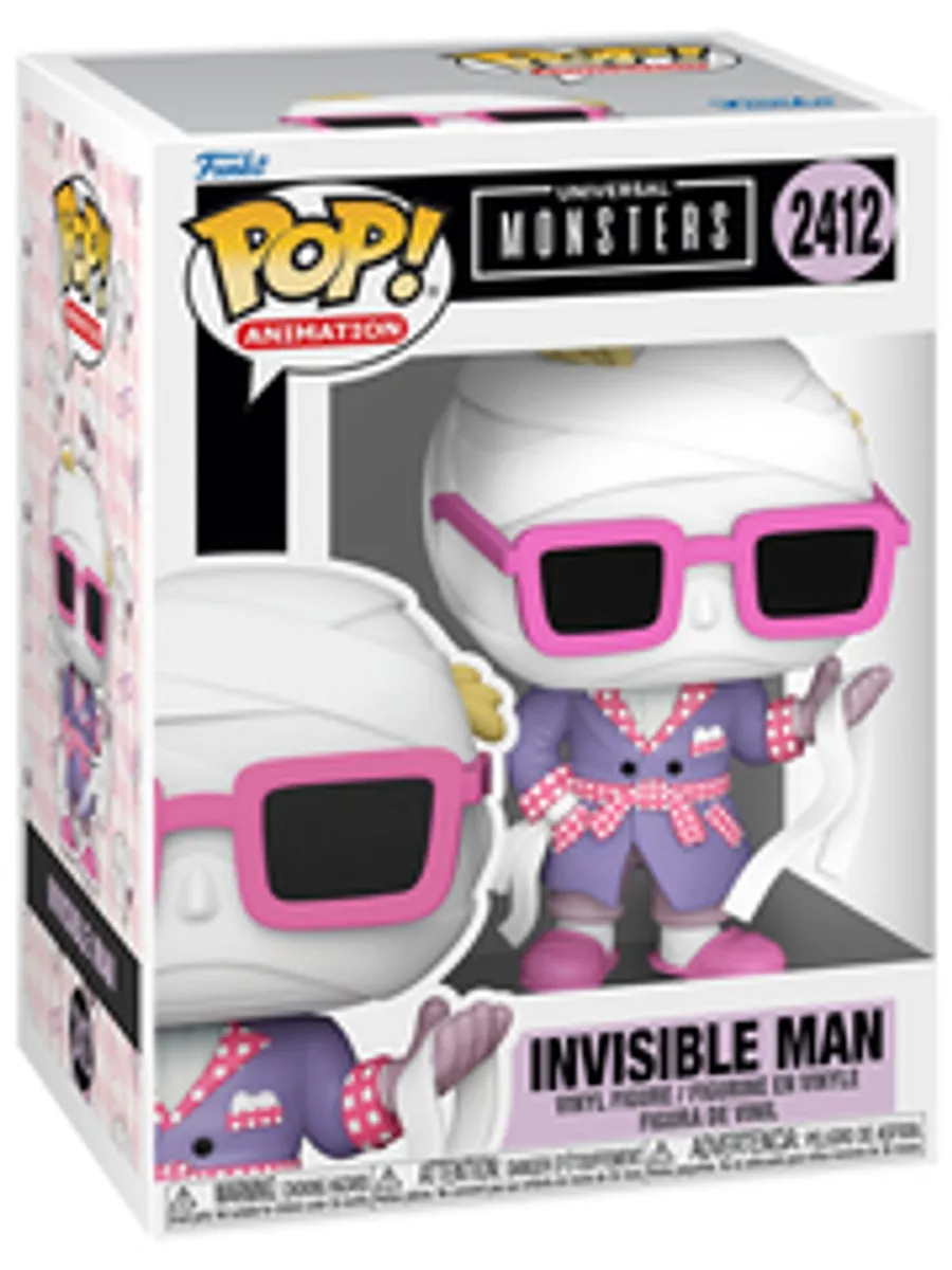Funko POP! Universal Monsters: Pink Invisible Man (2412)