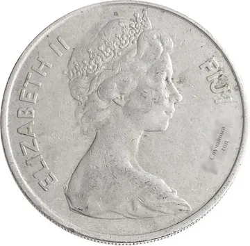 20 центов 1969-1985 Фиджи