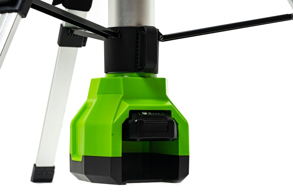 Мачта светодиодная осветительная 2-в-1 аккумуляторная Greenworks,3401107, 24v, без АКБ и ЗУ