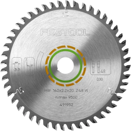 Комплект пильных дисков KSB-SORT/3 W 160x2,2 FESTOOL 578565