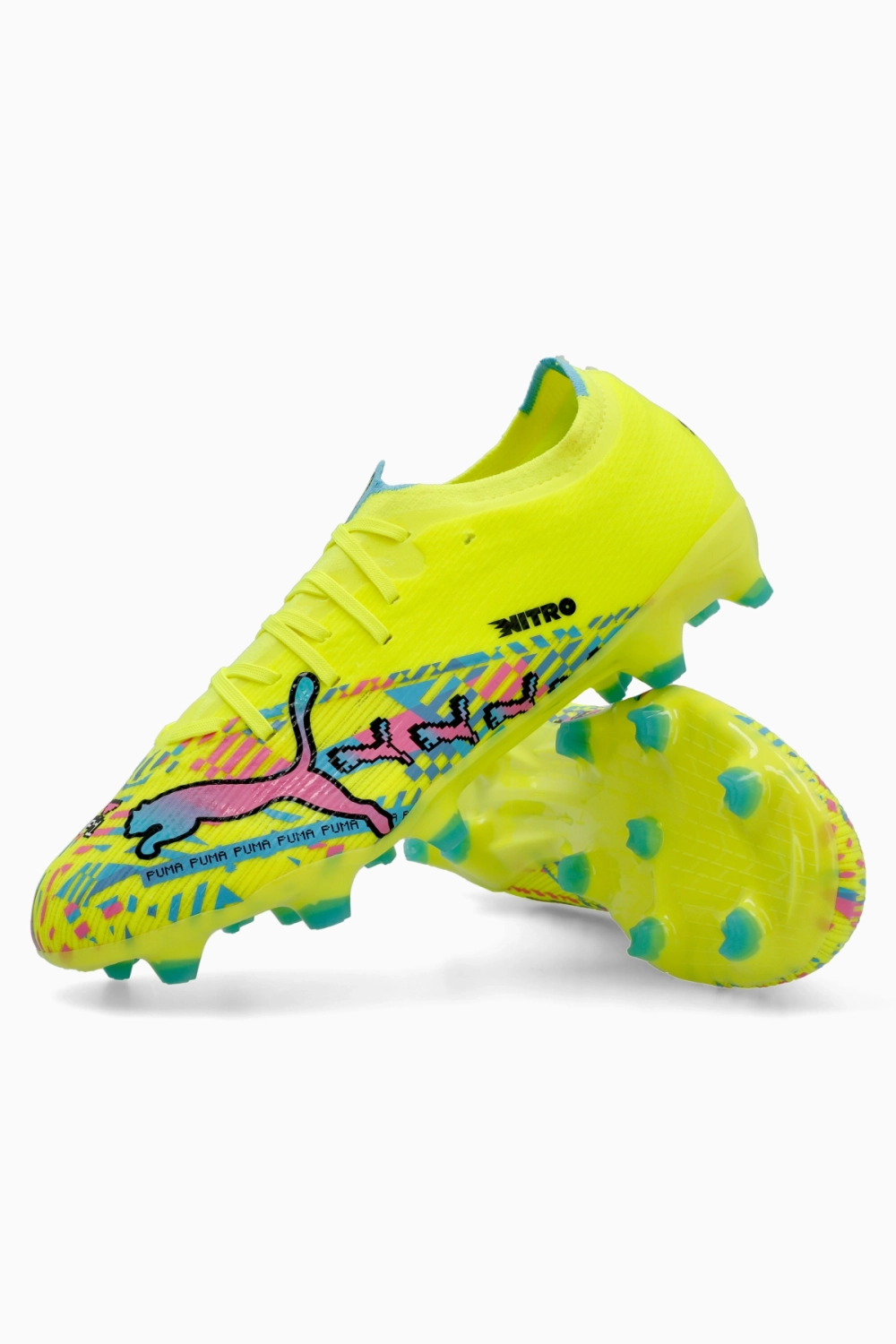 Бутсы Puma Ultra Nitro 7 Match FG/AG - зеленый
