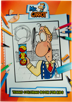 Книга Tennis Coloring Book For Kids