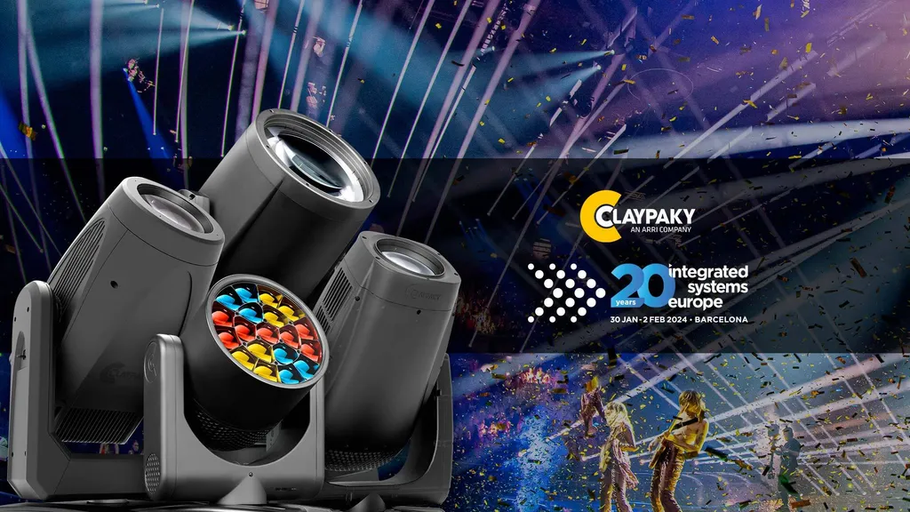 Откройте для себя новейшие световые решения с Claypaky для любых условий