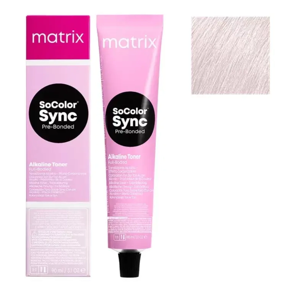 Matrix Super Sync Безаммиачный краситель для волос, 10P Яркий блонд жемчужный, 90мл