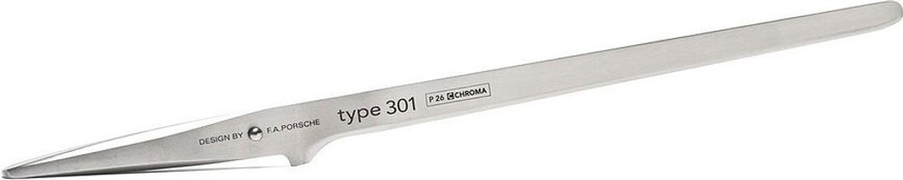 Столовый нож Chroma, lososia wedlin Type 301, нержавеющая сталь