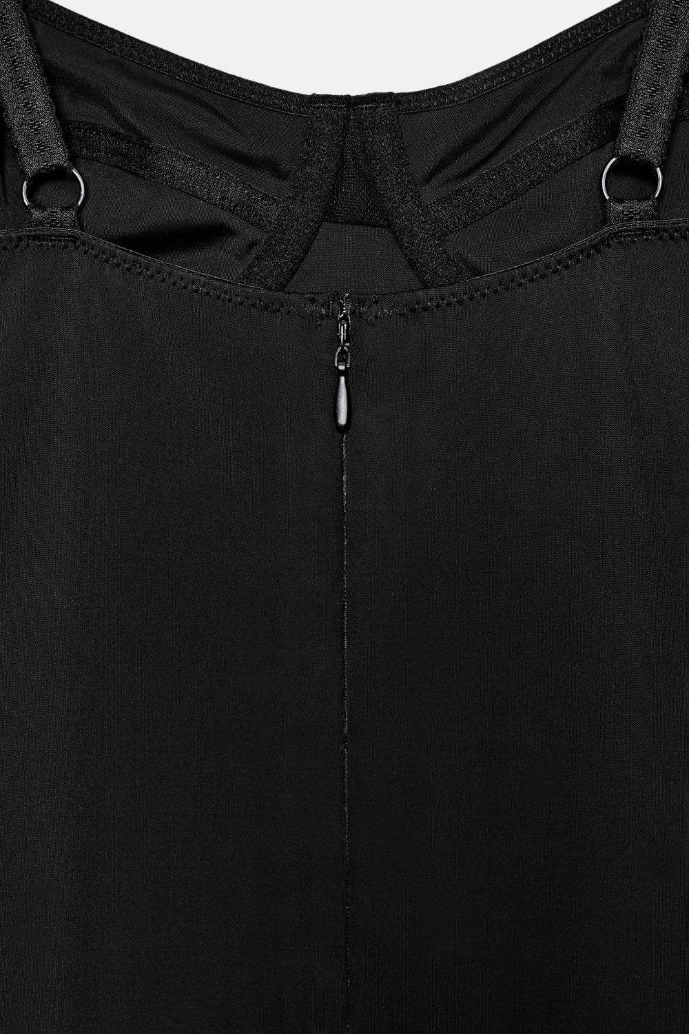 КОМБИНИРОВАННОЕ ПЛАТЬЕ В БЕЛЬЕВОМ СТИЛЕ — ZARA