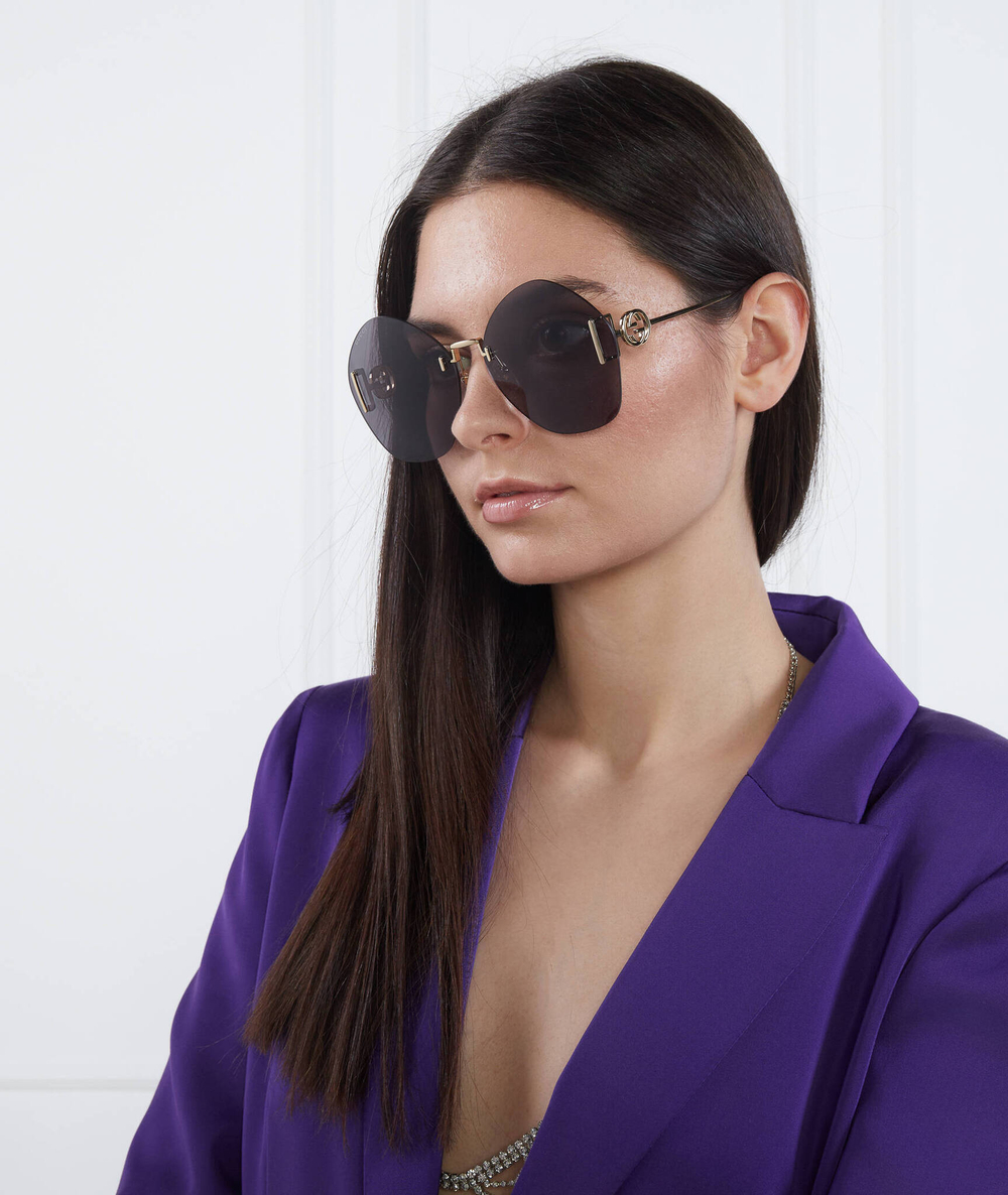 Солнцезащитные очки Gucci - золотой(GG1203S)