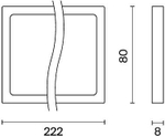 Рамка на 3 поста Voltum S70 METAL VLSM120310