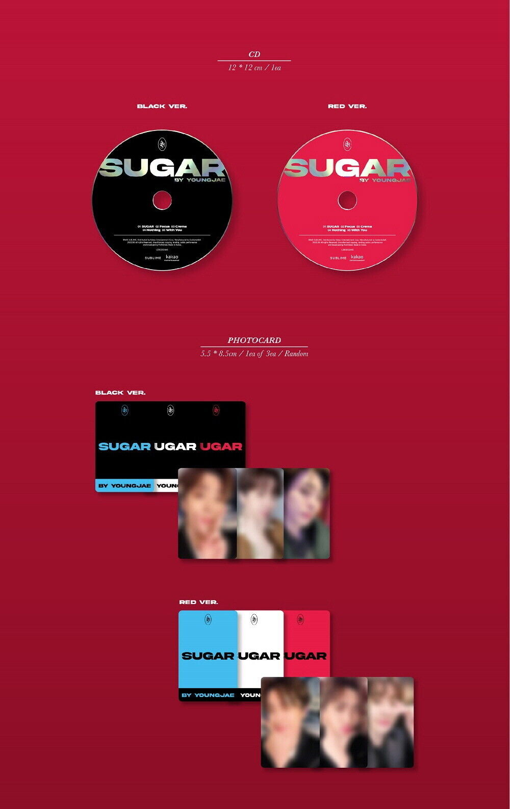 Альбом YOUNGJAE GOT7 - Sugar