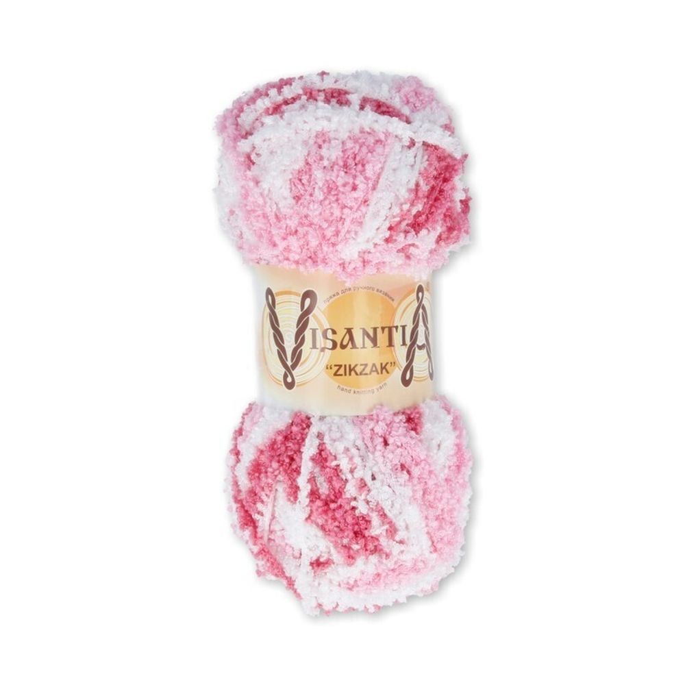 Пряжа Visantia Zikzak / уп.5 мот. по 100г, 100м, 4336 розовый-малиновый Пряжа Visantia Zikzak / уп.5 мот. по 100г, 100м, 4336 розовый-малиновый