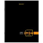 Тетрадь А5, 96 л., BRAUBERG, скоба, клетка, глянцевая ламинация, "Dark", 404428, 7шт