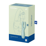 Вибростимулятор 14см Satisfyer Threesome 3 Mint