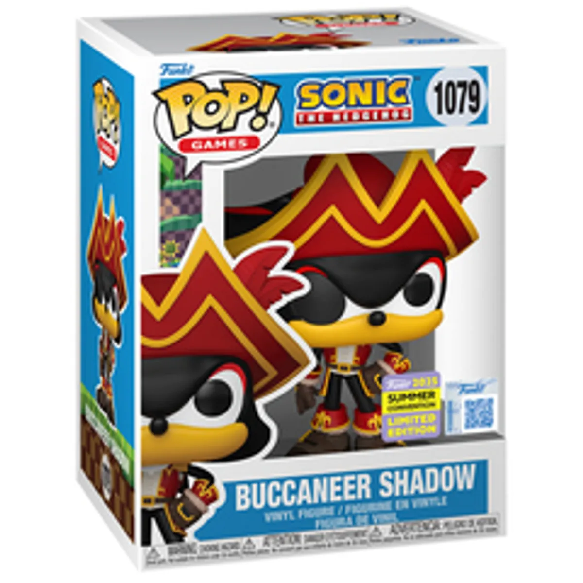Funko POP! Sonic the Hedgehog: Buccaneer Shadow (Funkon Exc) (1079)