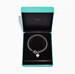 Колье из серебра с бриллиантом, Tiffany💝 с сердцем, return to T&CO✨exclusive✨